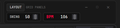 Figure 27.4 — BPM scrub popout.